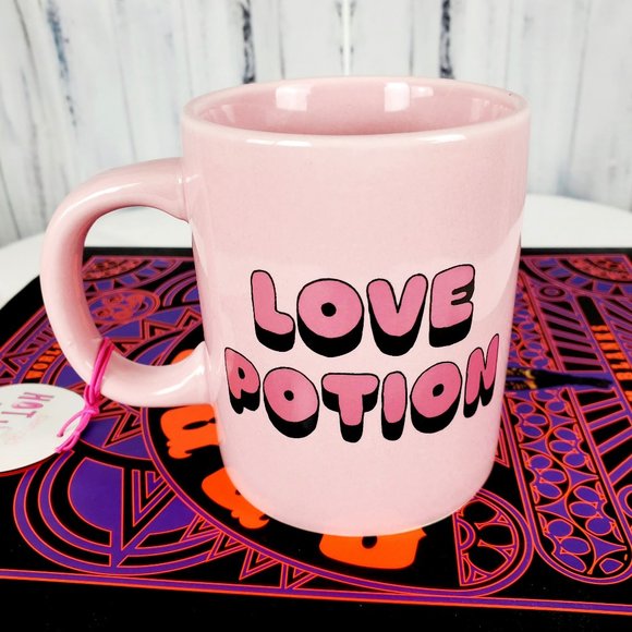 LOVE POTION ban.do Hot Stuff PINK Ceramic Mug - Picture 2 of 7